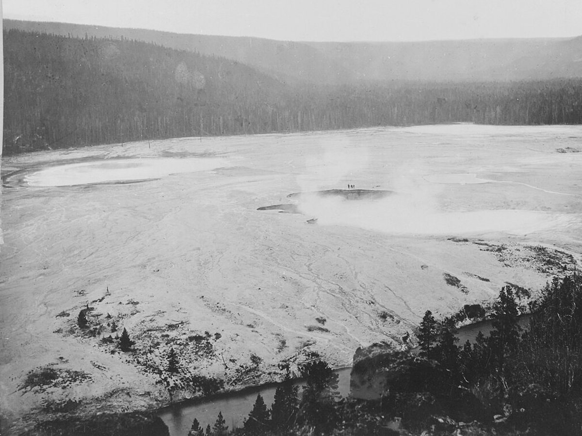 Excelsior Geyser Crater in c. 1883