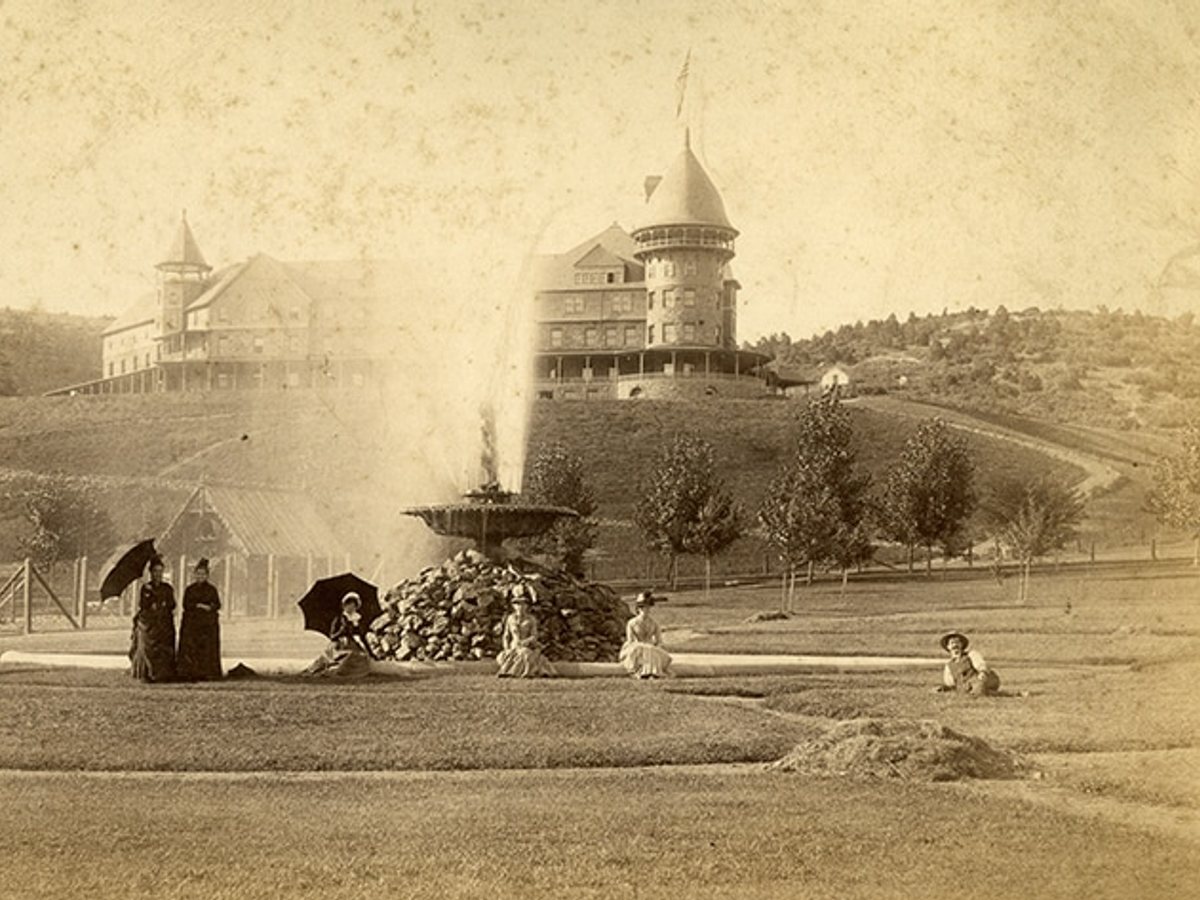 Montezuma Hot Springs in 1888