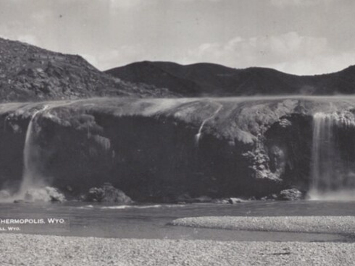 Thermopolis Hot Springs in 1914