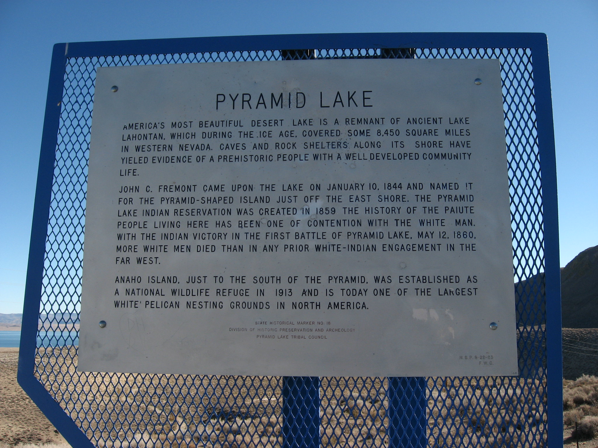Pyramid Island Hot Spring