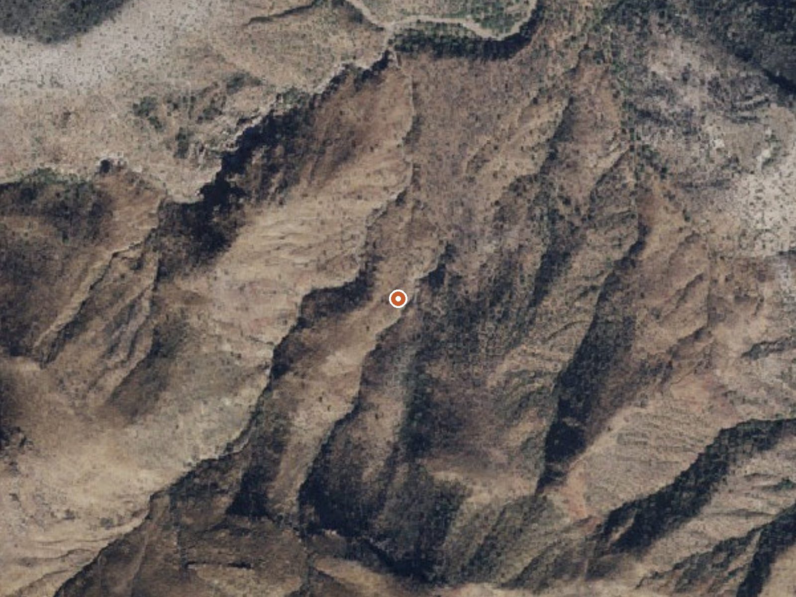 Aerial view of the ground around Spring