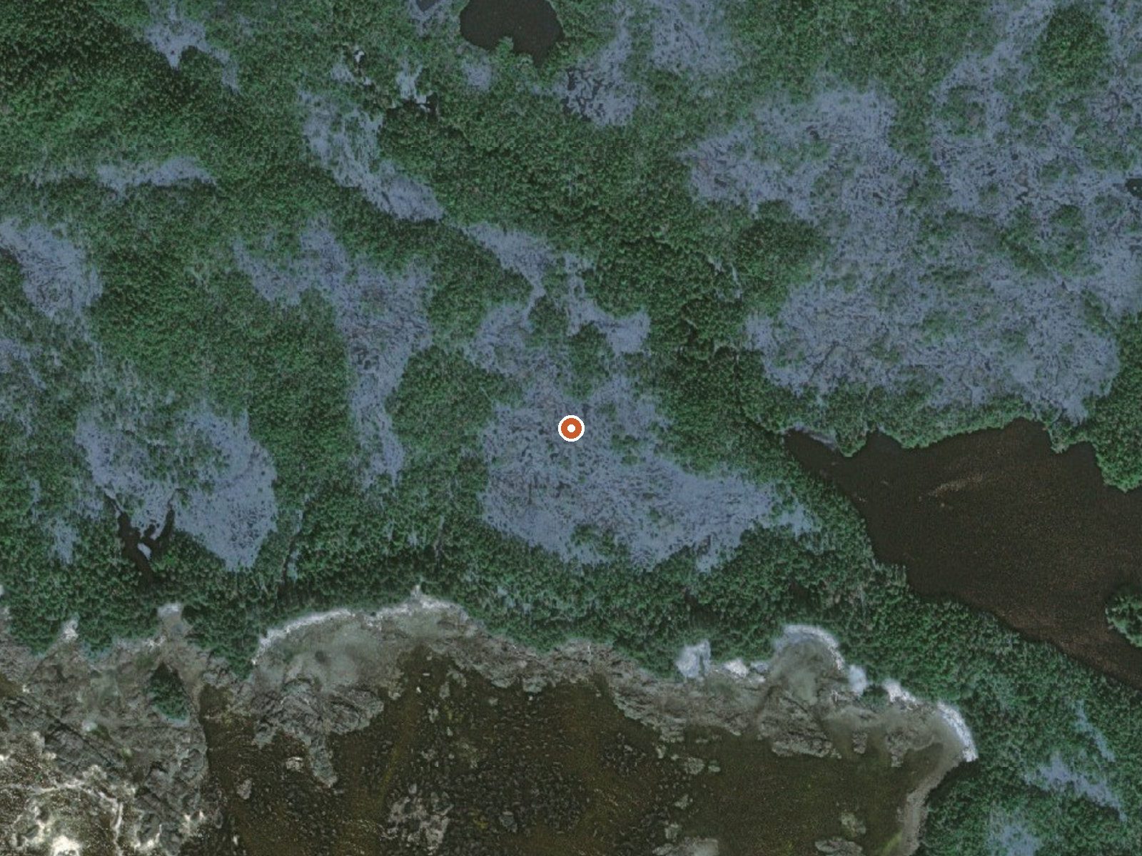 Aerial view of the ground around White Sulphur Springs (Hooniah H S)