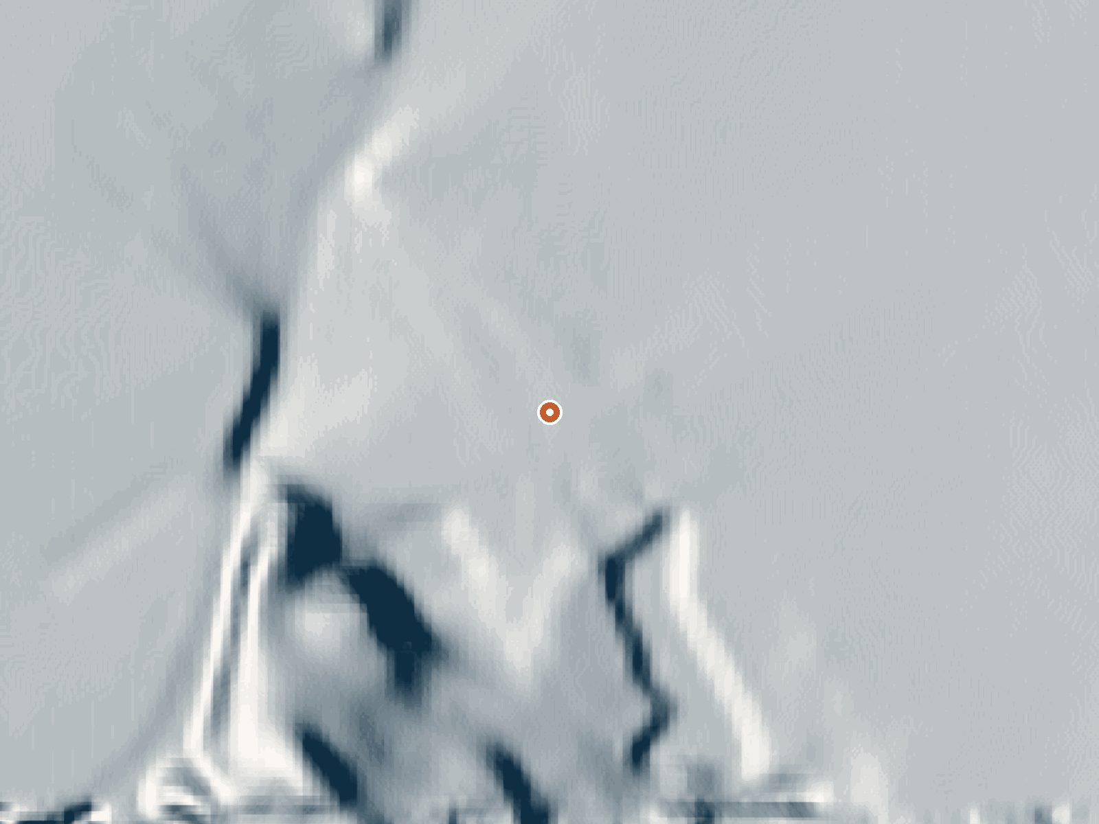 LiDAR bare-earth view of the same ground around Sulphur Spring