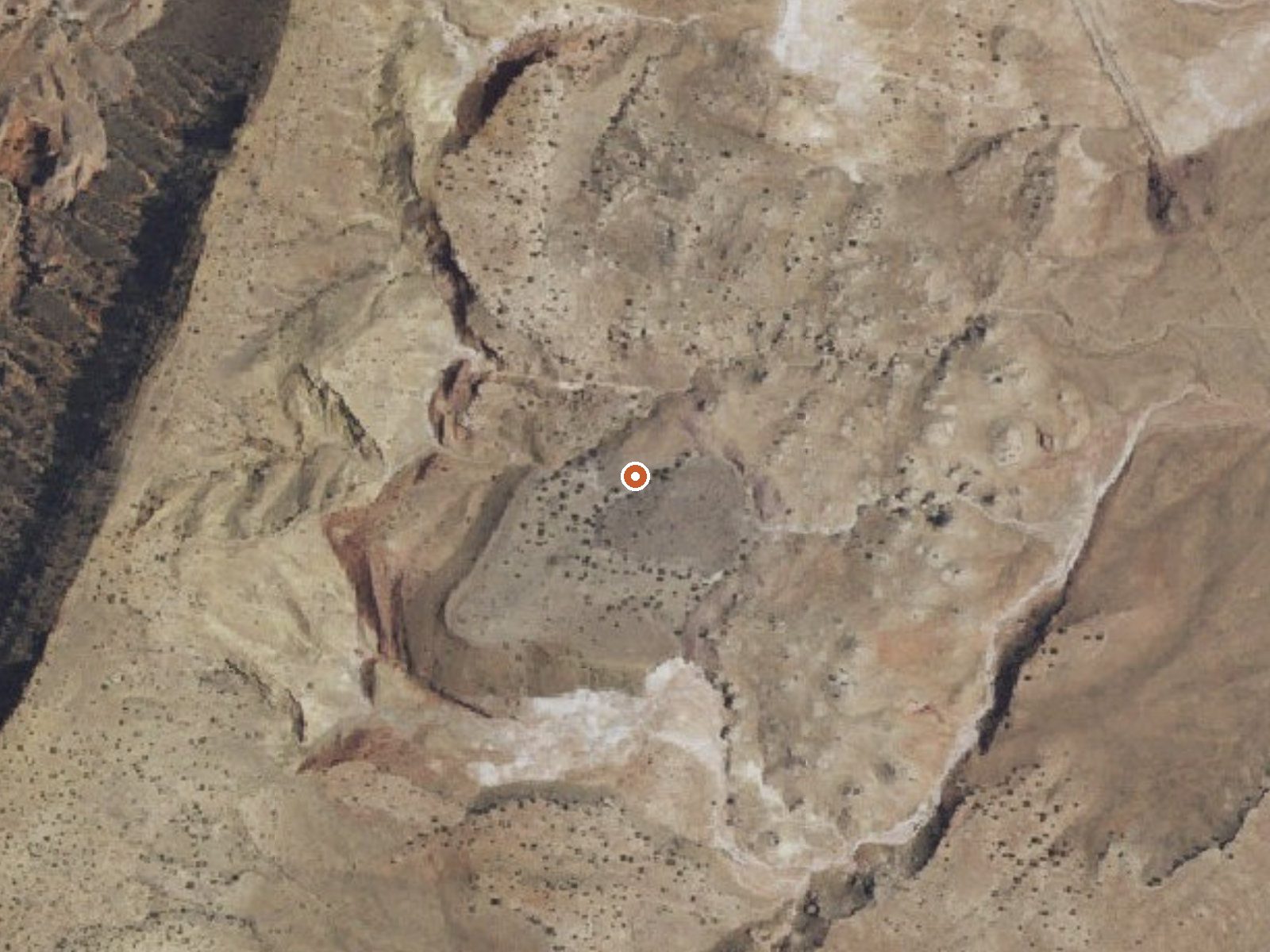 Aerial view of the ground around Spring