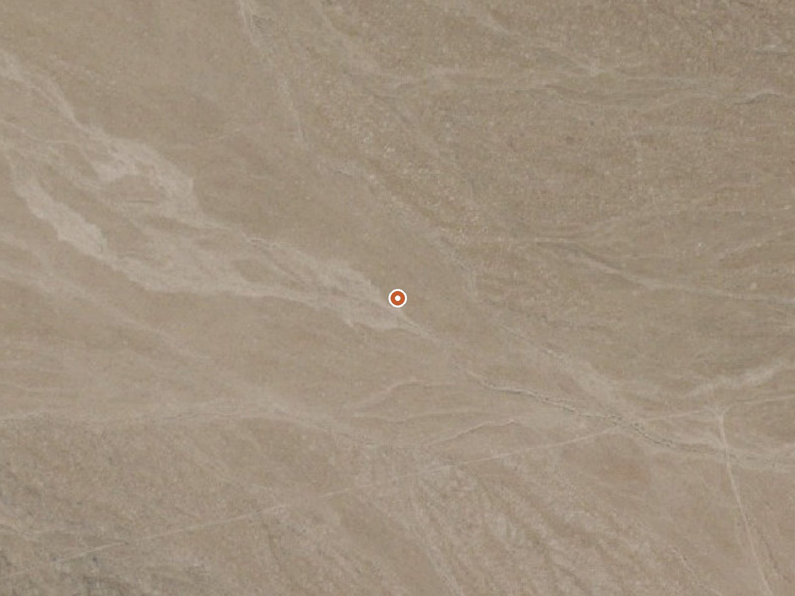 Aerial view of the ground around the spring