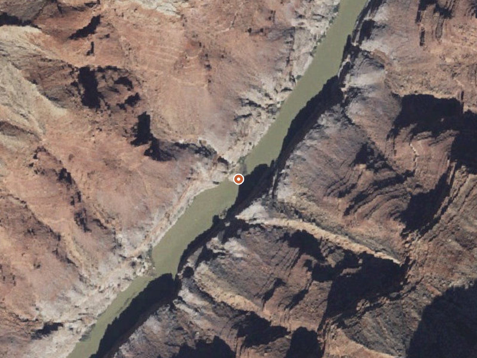 Aerial view of the ground around Colorado Pool