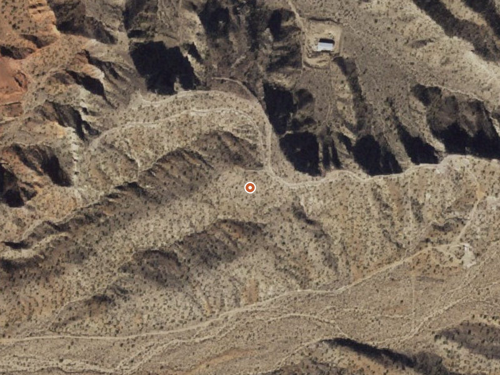 Aerial view of the ground around Tom Brown Warm Spring