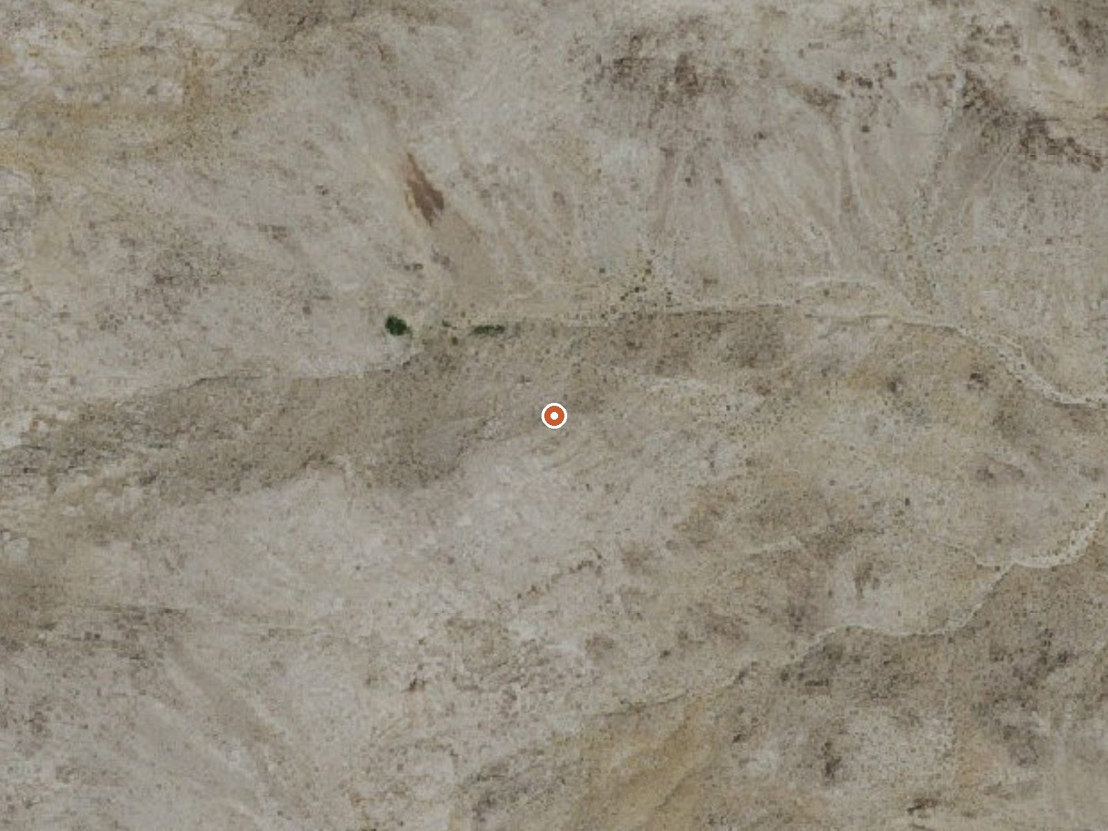 Aerial view of the ground around Bainter Spring