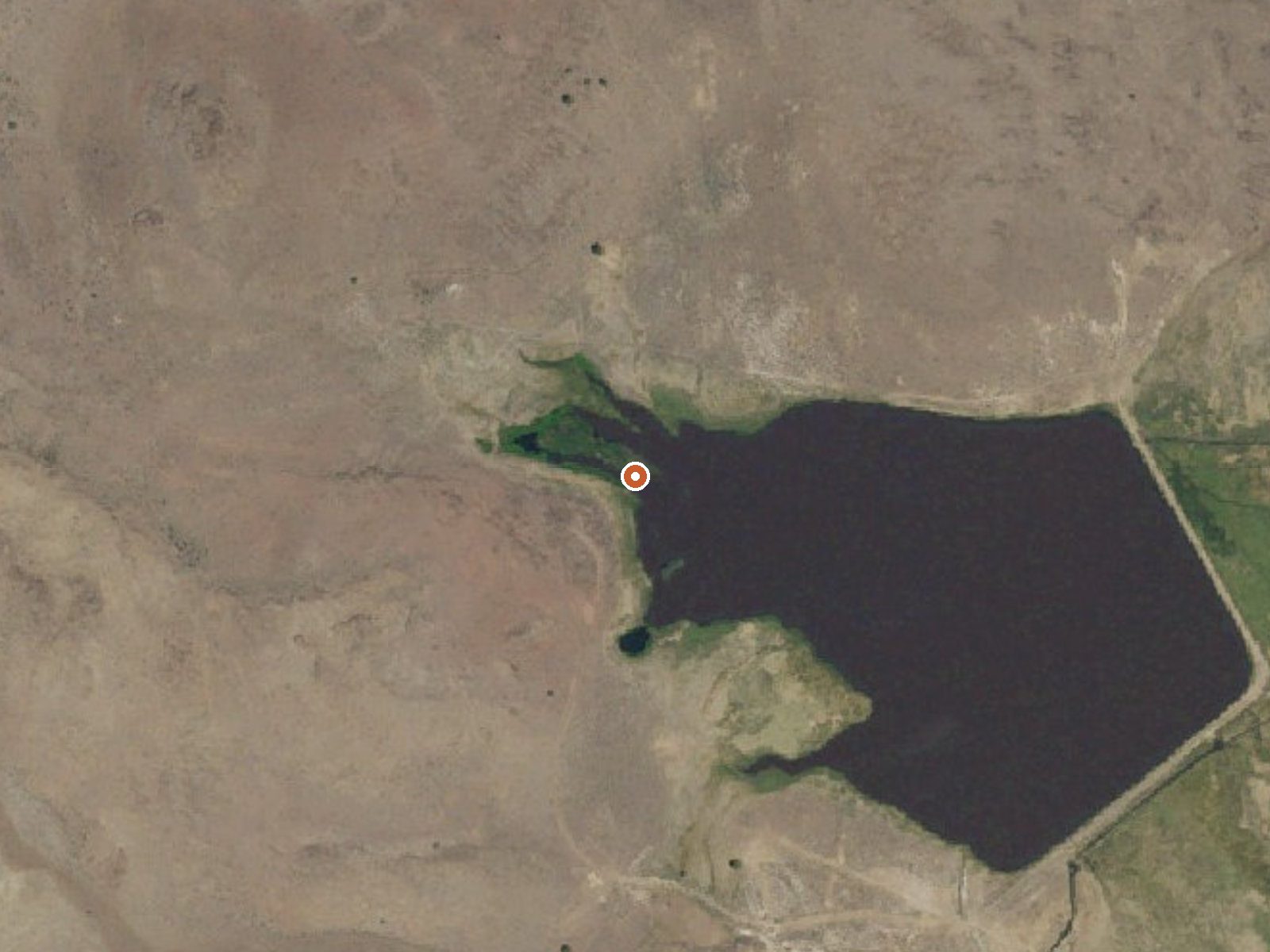 Aerial view of the ground around Sellicks Springs