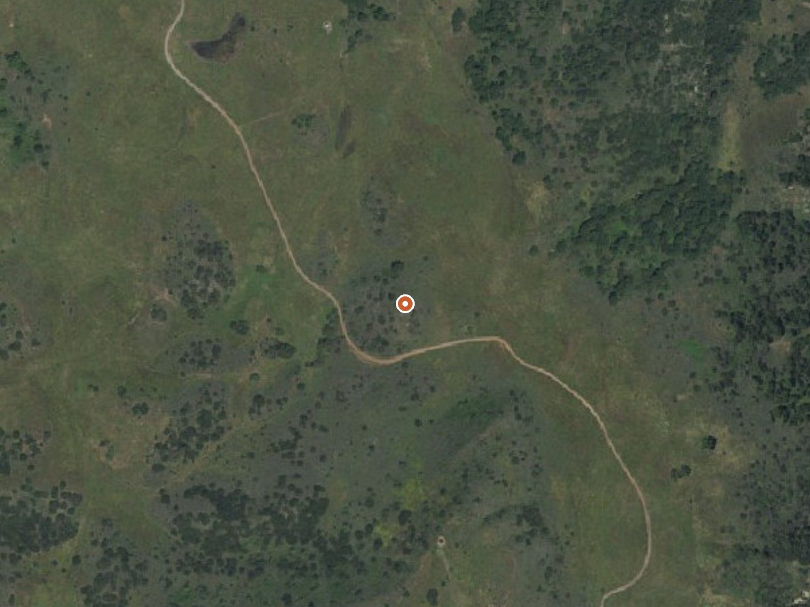 Aerial view of the ground around Spring