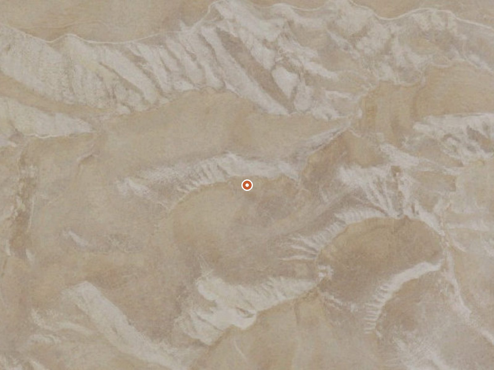 Aerial view of the ground around the spring