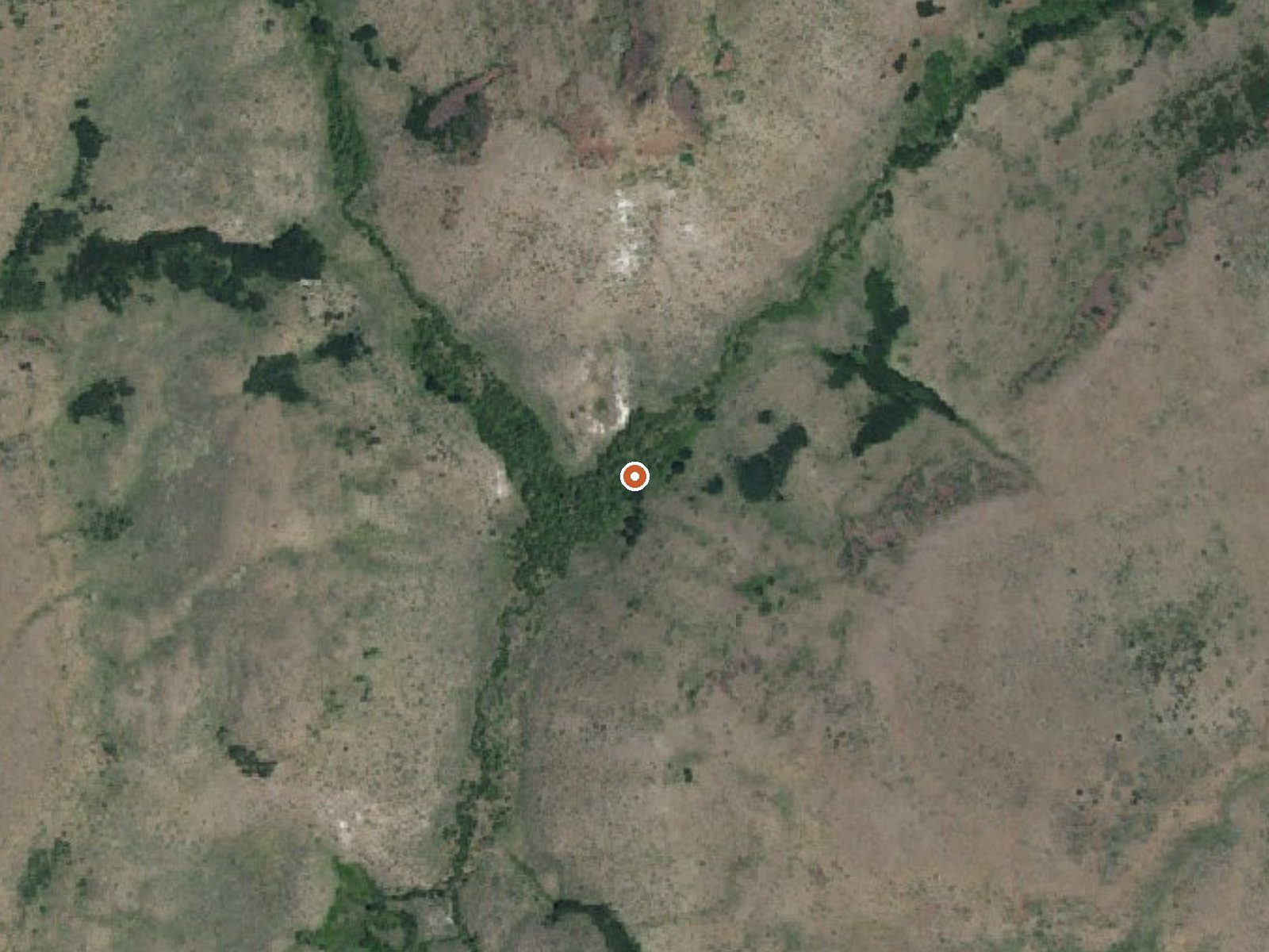 Aerial view of the ground around Thoroughbred Warm Springs