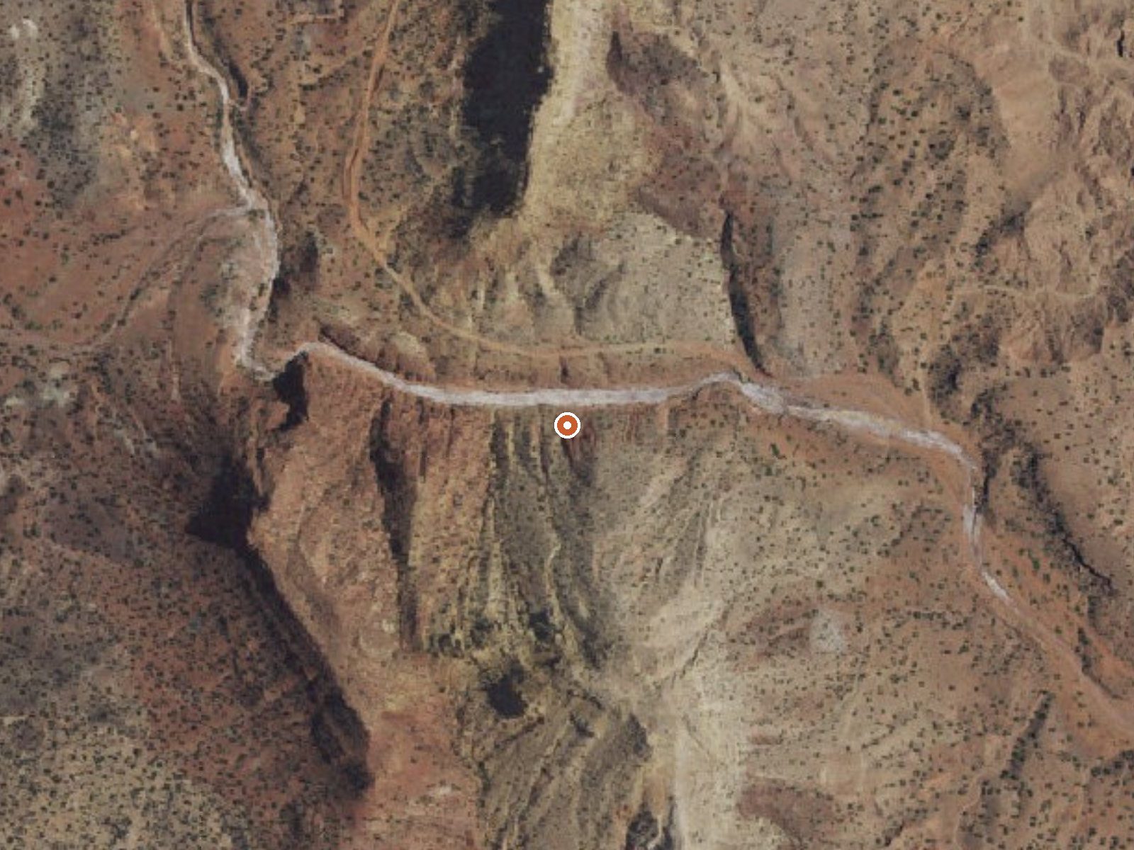 Aerial view of the ground around Spring