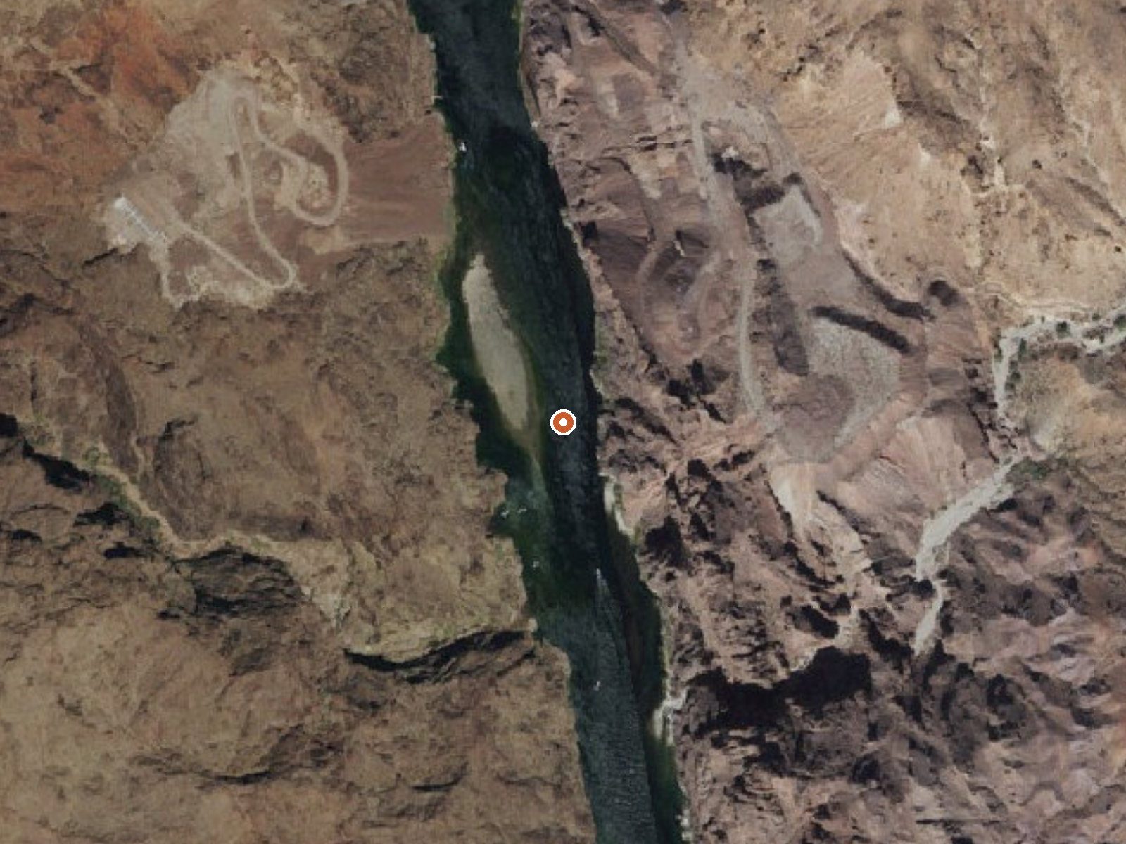 Aerial view of the ground around Spring