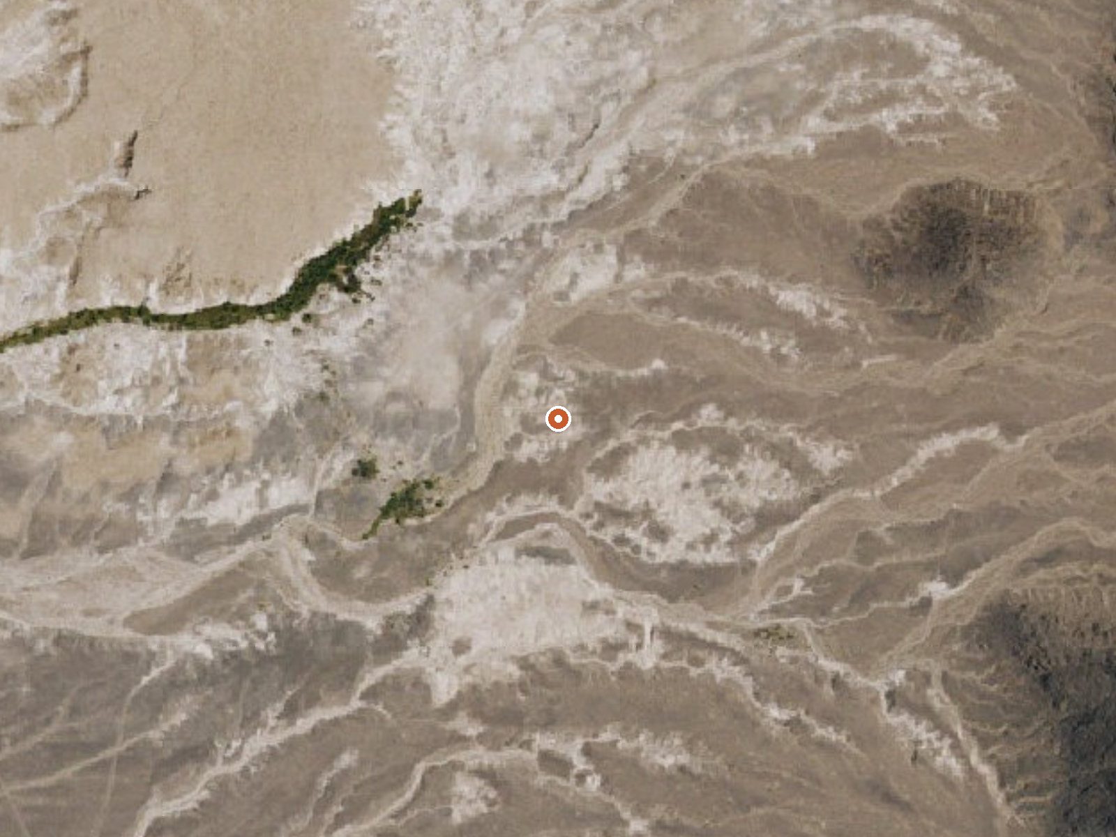 Aerial view of the ground around Spring