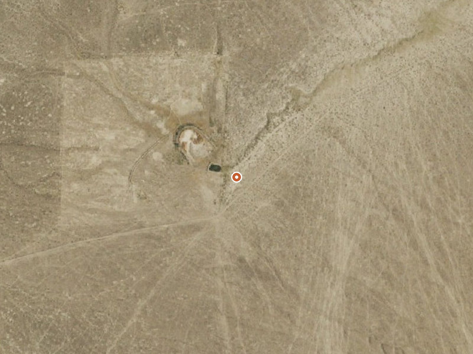 Aerial view of the ground around Spring
