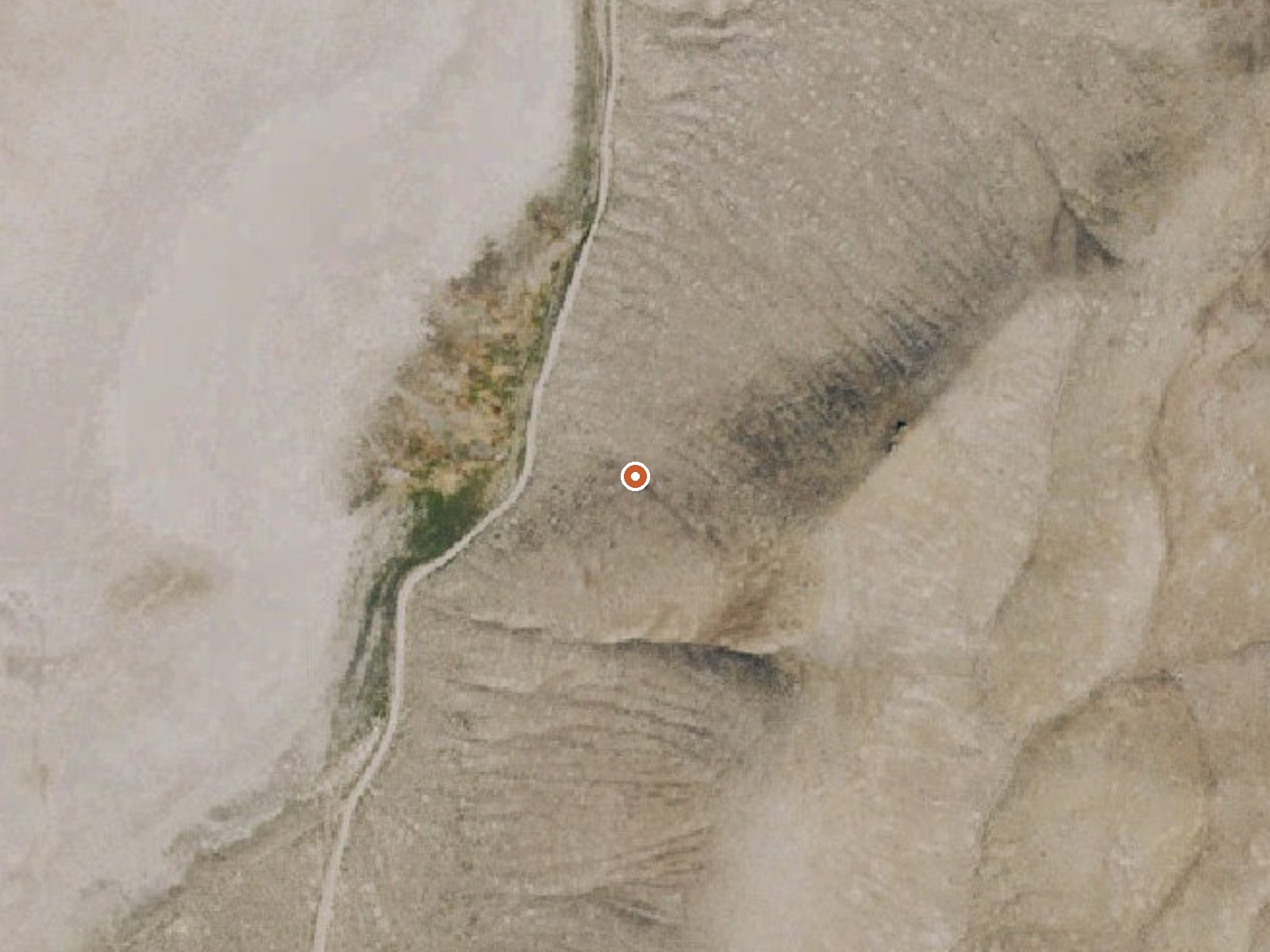Aerial view of the ground around Springs