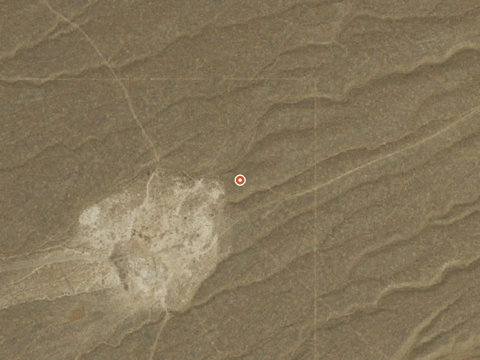Aerial view of the ground around Kyle Hot Springs