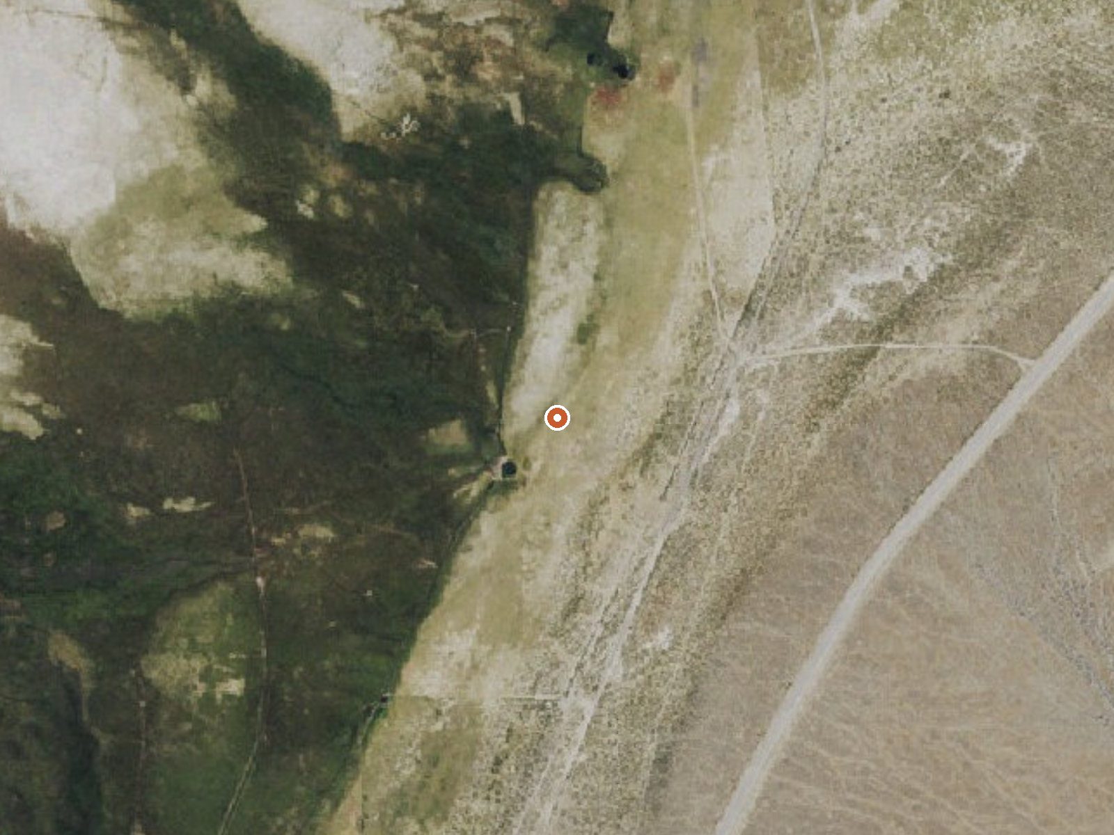 Aerial view of the ground around Tom Spring