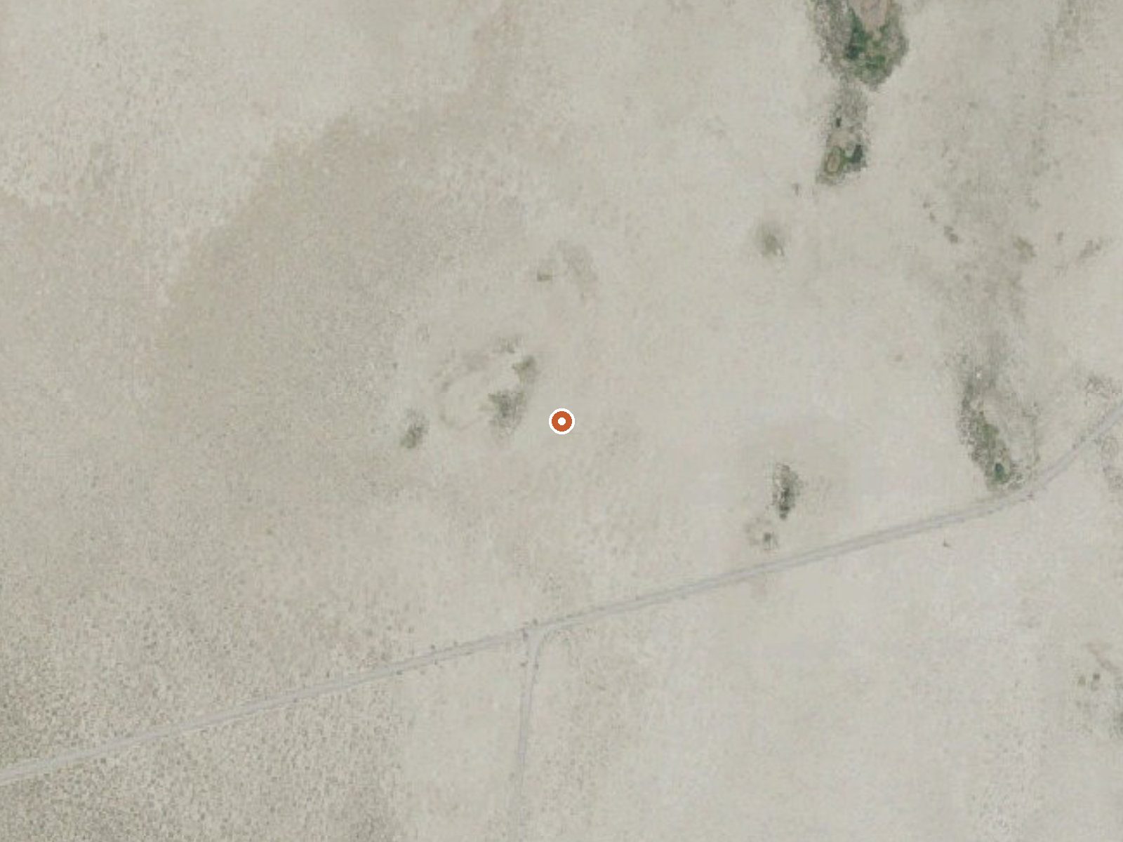 Aerial view of the ground around Knoll Springs