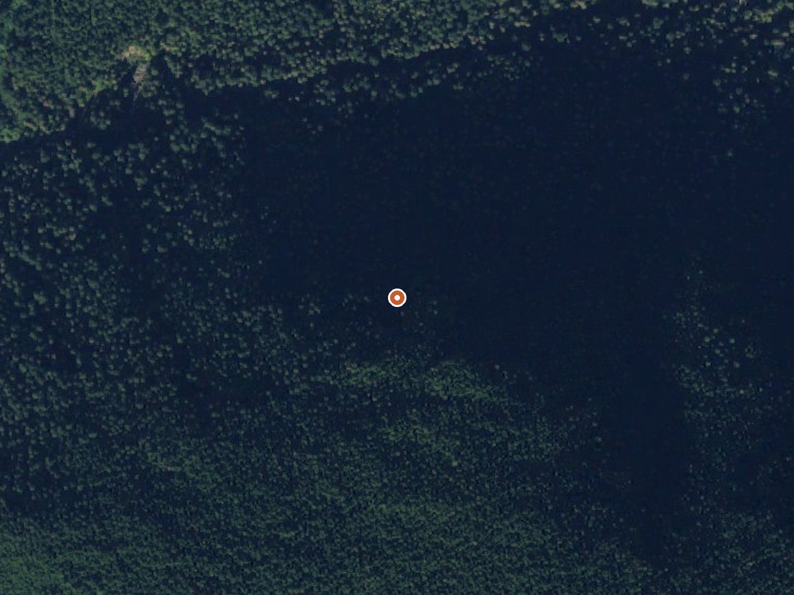 Aerial view of the ground around Sulphur Creek Hot Springs