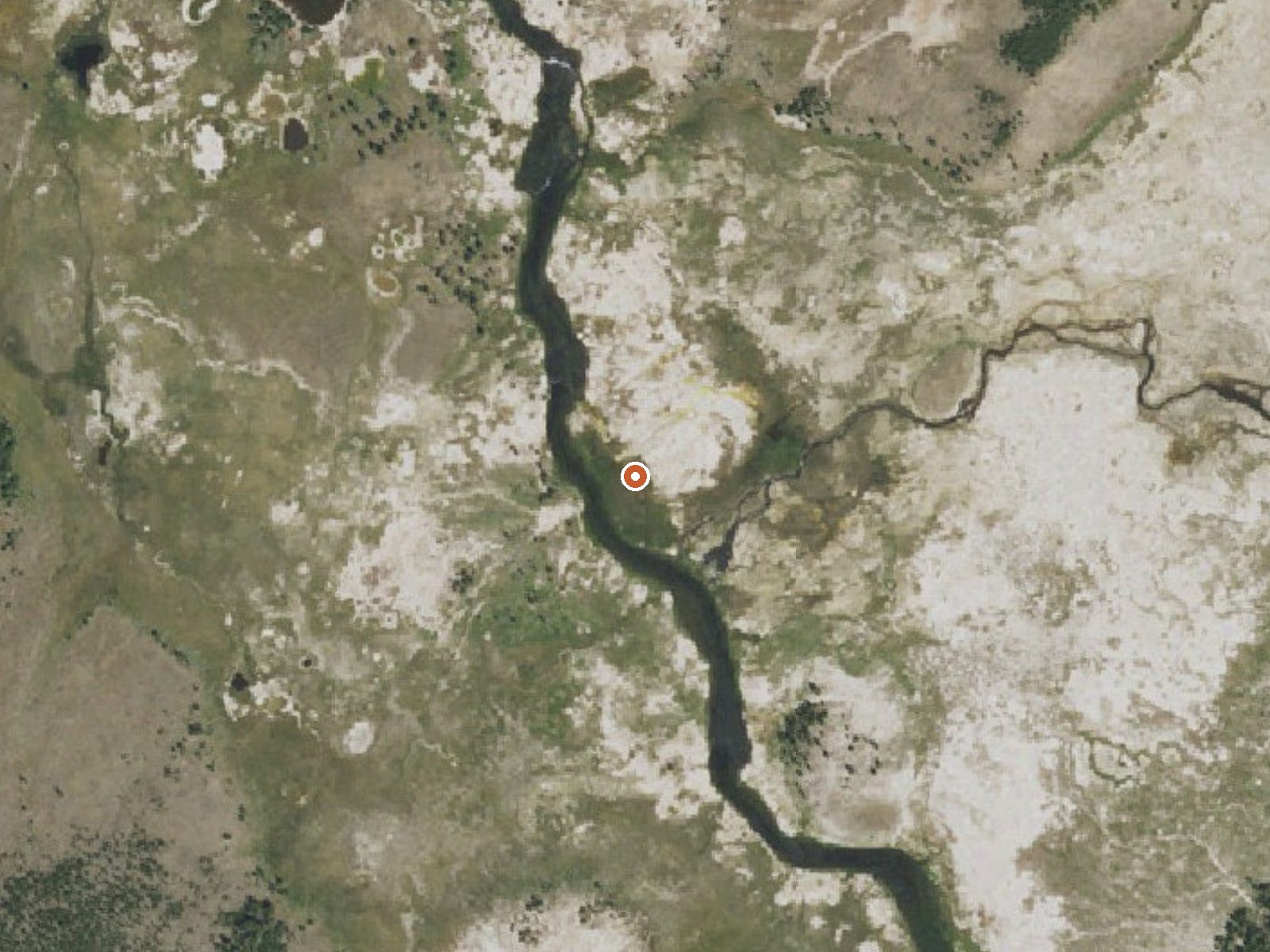 Aerial view of the ground around River Group