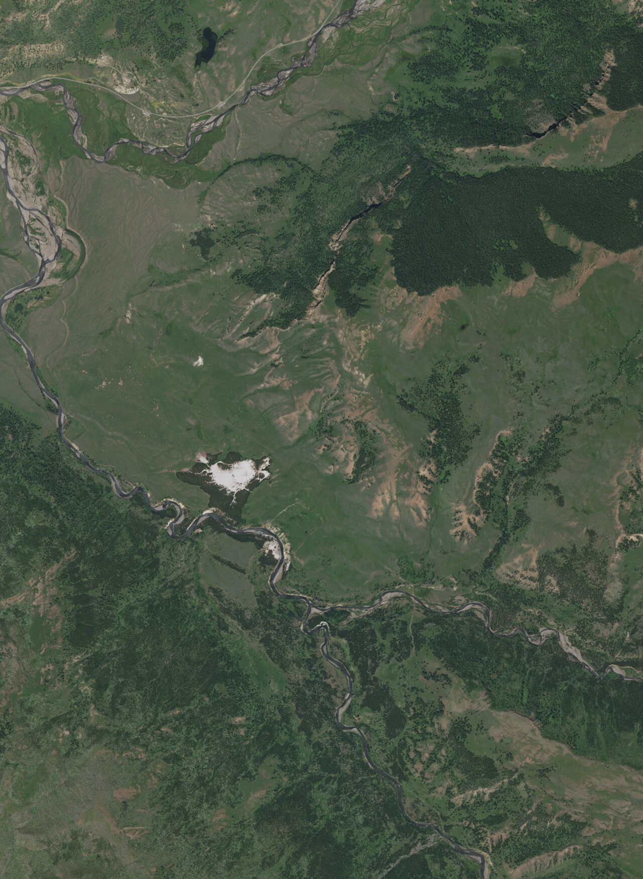 Hot, On Lamar River